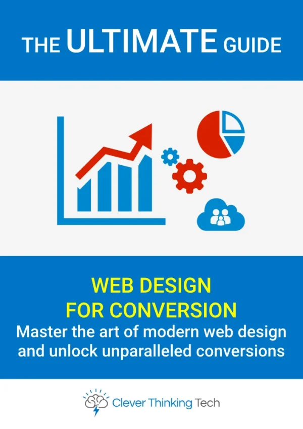 web design for conversion front cover